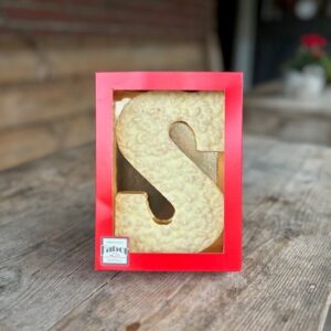 Chocoladeletter Wit rijst