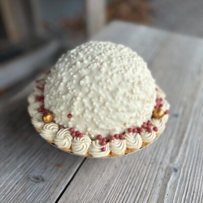 IJsbombe Witte Choco / Framboos
