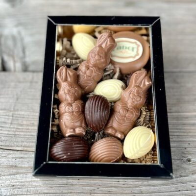 Vensterdoosje paaschocolade