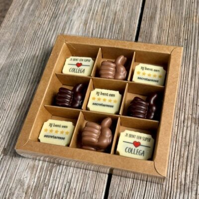 Vensterdoos 9-vak Secretaressedag